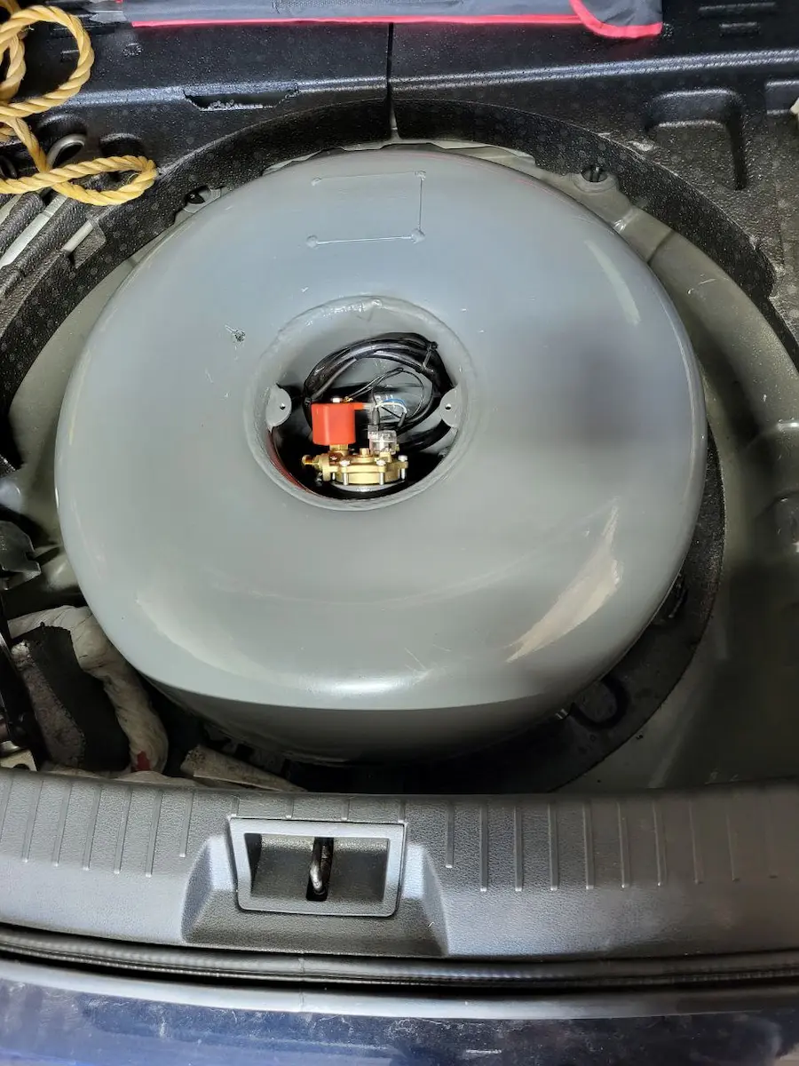 Встановлення ГБО на NISSAN QASHQAI БАЛЛОН
